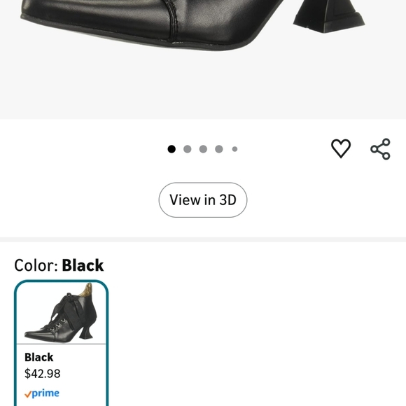 Ellie Shoes Black Ankle Booties - Picture 3 of 6